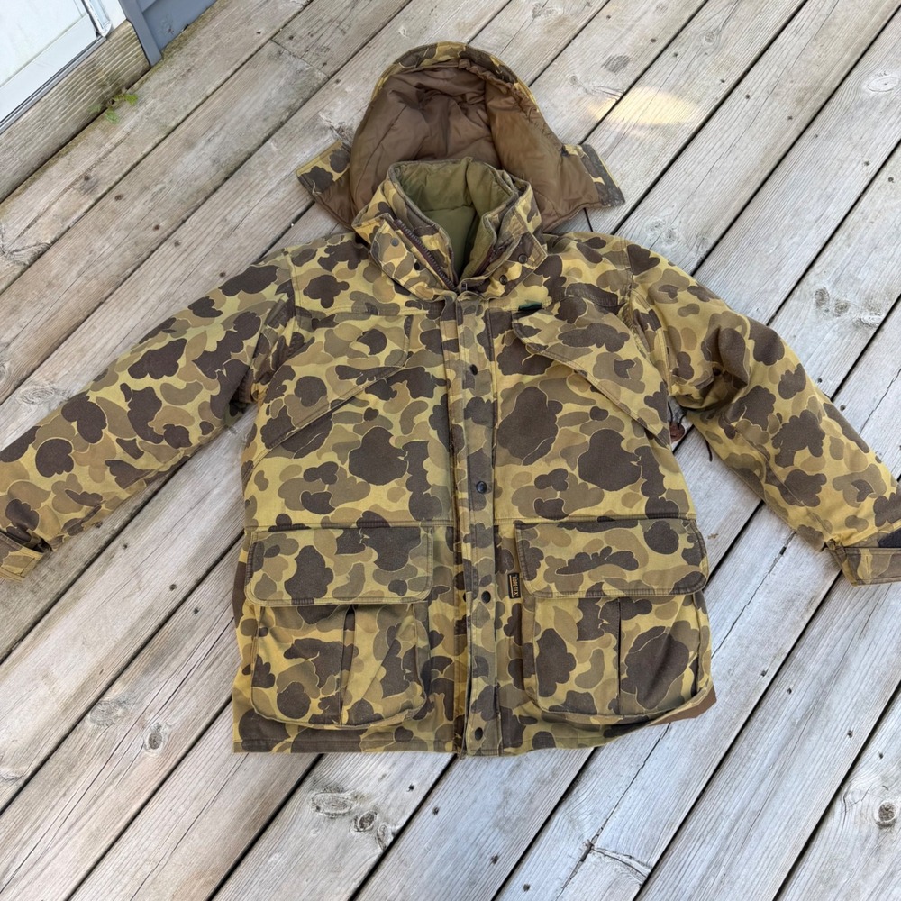 Remington Gore-Tex 3 in 1 Duck Camo Hunting Jacket Parka Mens XL Camouflage